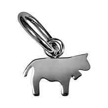 Lade das Bild in den Galerie-Viewer, Charms Kuh Silber
