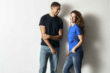 Lade das Bild in den Galerie-Viewer, T-Shirt Schwarz Bio Baumwolle und Fairtrade Zertifiziert