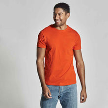 Lade das Bild in den Galerie-Viewer, T-Shirt Herren Orange Bio Baumwolle und Fairtrade Zertifiziert