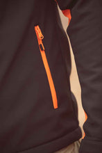 Lade das Bild in den Galerie-Viewer, Softshell Herren Activwear Prime Schwarz Orange