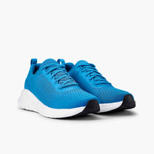 Lade das Bild in den Galerie-Viewer, Super leichte und felxible Sneakers - Blau von vorne