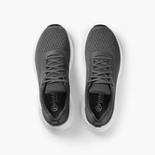 Lade das Bild in den Galerie-Viewer, Super leichte und felxible Sneakers - Stahlgrau von oben