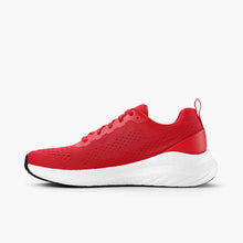 Lade das Bild in den Galerie-Viewer, Super leichte und felxible Sneakers - Rot von der Seite