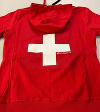 Lade das Bild in den Galerie-Viewer, Kapuzenjacke Damen Schweizerkreuz
