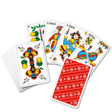 Lade das Bild in den Galerie-Viewer, Original Jasskarten Mit deutschschweizer Motiven