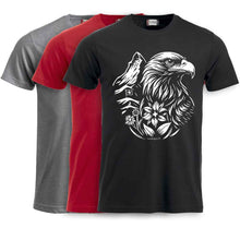 Lade das Bild in den Galerie-Viewer, T-Shirt mit Adler und Matterhorn