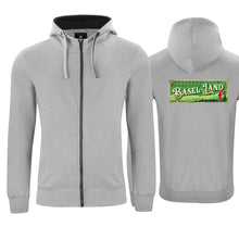 Lade das Bild in den Galerie-Viewer, Kapuzenjacke Grau, Basel-land Wappen / Schild