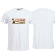 Lade das Bild in den Galerie-Viewer, T-Shirt Weiss, Basel-Stadt Wappen / Schild