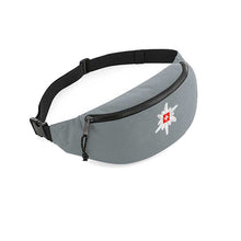 Lade das Bild in den Galerie-Viewer, Bauchtasche Grau mit Edelweiss