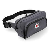 Lade das Bild in den Galerie-Viewer, Bauchtasche Organiser 2.0, Grau mit Edelweiss