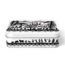 Lade das Bild in den Galerie-Viewer, Blechdose mittel Scherenschnitt