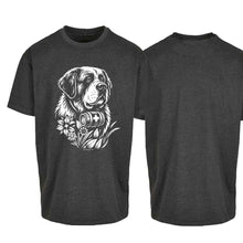 Lade das Bild in den Galerie-Viewer, Oversize T-Shirt Bernhardiner, Grau, Brust gross