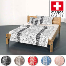 Lade das Bild in den Galerie-Viewer, Bettwaesche Swiss made Duvet Scherenschnitt