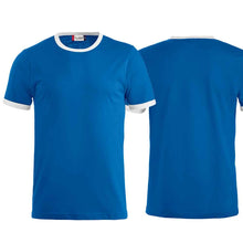 Load image into Gallery viewer, Edelweiss bicolor T-shirt, blue