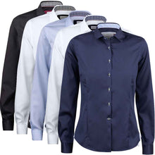 Lade das Bild in den Galerie-Viewer, Bluse "Red Bow" Bugelfrei