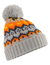 Lade das Bild in den Galerie-Viewer, Retro Ski Beanie Glacier Grey