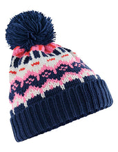 Lade das Bild in den Galerie-Viewer, Retro Ski Beanie Snow Blossom