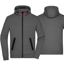 Load image into Gallery viewer, Men's Hooded Jacket, Marled Interlock
