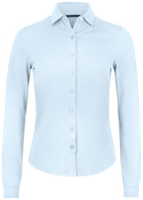 Load image into Gallery viewer, Damen Advantage Bluse hellblau vorne
