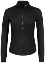 Load image into Gallery viewer, Damen Advantage Bluse schwarz vorne