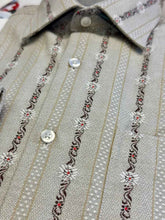 Lade das Bild in den Galerie-Viewer, Original Edelweiss Hemden 100% Baumwolle, mit Kragen in Beige