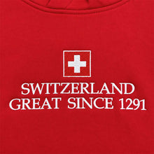 Lade das Bild in den Galerie-Viewer, Hoodie "Switzerland great since 1291", gestickt