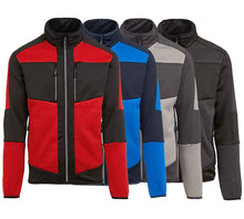 Load image into Gallery viewer, E-volve Unisex Knit Effect Stretch Midlayer Jacket