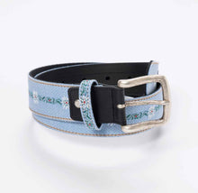 Load image into Gallery viewer, Edelweiss-Gürtel Original Blau