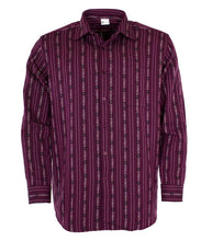 Lade das Bild in den Galerie-Viewer, Original Edelweiss Hemden 100% Baumwolle, mit Kragen in Violet