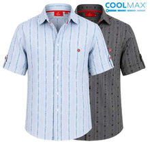 Load image into Gallery viewer, Edelweiss shirt collar short sleeve Coolmax