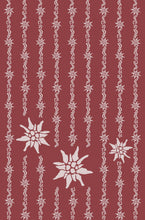 Lade das Bild in den Galerie-Viewer, Edelweiss Küchentuch Bordeaux