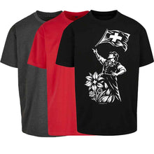 Lade das Bild in den Galerie-Viewer, Oversize T-Shirt Fahnenschwinger