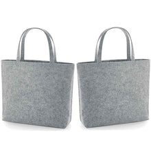 Lade das Bild in den Galerie-Viewer, Grosse Filztasche Grau