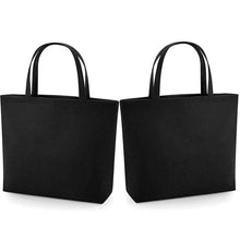 Lade das Bild in den Galerie-Viewer, Grosse Filztasche Schwarz