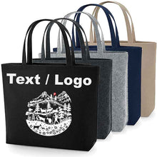Lade das Bild in den Galerie-Viewer, Grosse Filztasche in 5 Farben