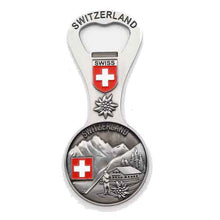 Load image into Gallery viewer, Magnet Flaschenöffner "Münze" Switzerland