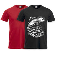 Lade das Bild in den Galerie-Viewer, T-Shirt Kinder Fisch (Forelle)