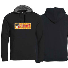 Lade das Bild in den Galerie-Viewer, Hoodie Schwarz, Fribourg Wappen / Schild