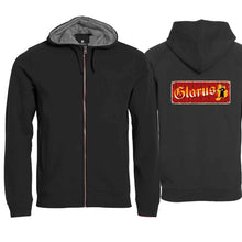 Charger l'image dans la galerie, Kapuzenjacke Schwarz, Glarus Wappen / Schild