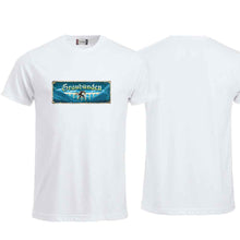 Lade das Bild in den Galerie-Viewer, T-Shirt Weiss, Graubünden Wappen / Schild