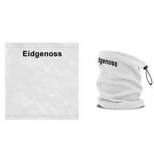 Lade das Bild in den Galerie-Viewer, Halswärmer / Nackenwärmer in Weiss, Text Eidgenoss