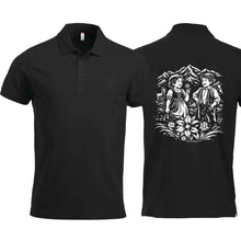 Charger l'image dans la galerie, Polo Heidi & Peter, noir, dos