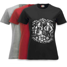 Lade das Bild in den Galerie-Viewer, T-Shirt Heidi & Peter Damenschnitt