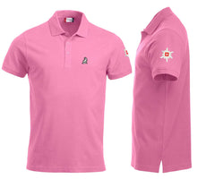Lade das Bild in den Galerie-Viewer, Polo Hellpink mit Logo und Edelweiss