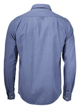 Load image into Gallery viewer, Herren Jeanshemd Ellensburg Denim hinten