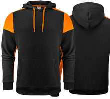 Lade das Bild in den Galerie-Viewer, Hoodie Activewear Prime Schwarz Orange
