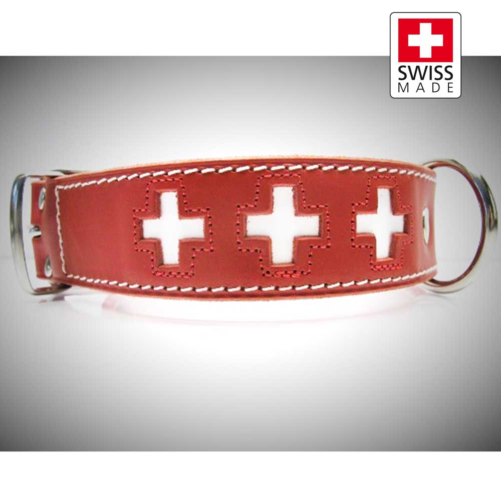 Hundehalsband 🇨🇭Schweizerkreuz Swiss Made|Landjäger.ch