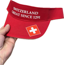 Lade das Bild in den Galerie-Viewer, Schirm Cap Switzerland GREAT SINCE 1291