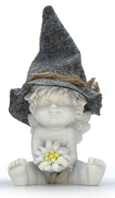 Lade das Bild in den Galerie-Viewer, Engelchen "Igor" Edelweiss Sitzend 3