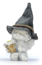 Lade das Bild in den Galerie-Viewer, Engelchen "Igor" Edelweiss Sitzend 4